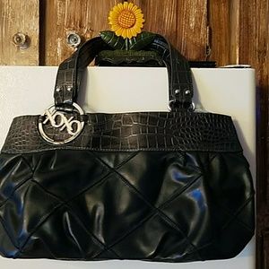 XOXO Black Shoulder Bag